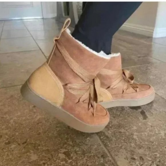 Women's Birgitte Winter Boots Cognac - Universal Thread™ 11 - Picture 2 of 11